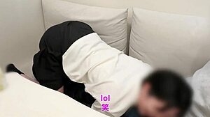 Who knew this amateur Asian friend would give homemade blowjob leading to creampie in Japanese style