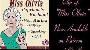 miss olivia's mean mother in law audio with sph humiliation spanking and milking clip 😤🍼