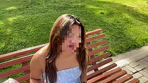 SLAP that narrow ass on this cute petite Latina teen during her young casting interview!