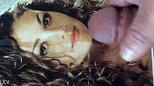 Lesbian Babe Craves Hot Cum on Face Despite Her Preferences - Bold Cum Please Action with Cute Swallow