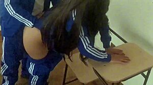 Wtf So Cute But Shes Not Innocent Anymore Hot Student Taking Private Lessons With Her Classmate And He Fucks Her Right In The Classroom