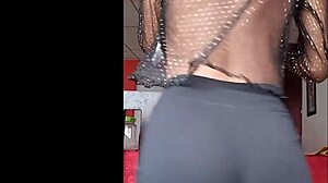 Hot skinny model dances and shows her beautiful body in tiny 18+ outfit.