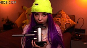 I feel so relaxed with ASMR Moona doing that gentle ear licking session.