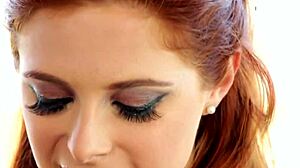 Redhead Strapon Fucks Ass In High Heels With Classy First Time Lesbian Action!