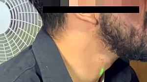 i just love this belly button with close up fingering on sexy ass latina in amateur couple massage