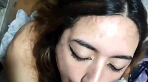 amateur petite teen gets facial cumshot