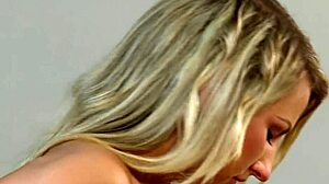 Fucking this blonde beauty mom in bent over doggystyle with deepthroat and fingering.