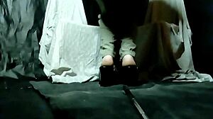 Boyfriend Dressed As A Woman Fucks The Ass Of A Small 18+ Brunette Latina Woman