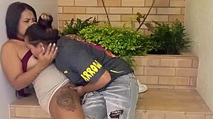 while i'm on my phone my lover drops by and can't hold back from getting intimate with me