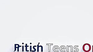 Intriguing British 18 year old gives first time handjob to neighbor in lingerie. Natural tits and old young taboo add excitement.