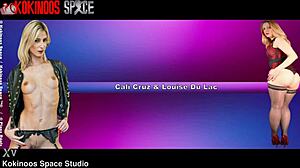 Cali Cruz and Louise Du Lac Have Fun Together