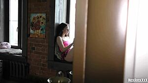 accidentally fucked my step sisters friend with round ass 18 y o tight pussy 😏