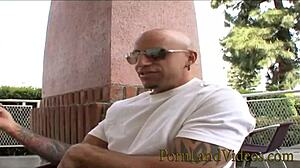 Shy BLONDE MILF Gets SEDUCED For ROUGH FUCKING With BIG WHITE COCK