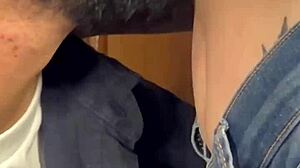 i just love this belly button with close up fingering on sexy ass latina in amateur couple massage