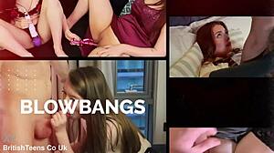 British 18 year old handjob with big natural tits