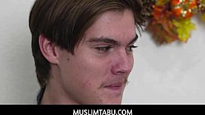 Muslimtabu hosts thanksgiving dinner with girlfriend in hijab featuring nadia white