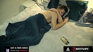 Horny Silvia Dellai Takes Hard Double Penetration From Husband And Lover In Ass And Pussy