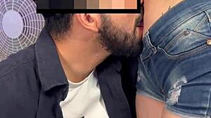 i just love this belly button with close up fingering on sexy ass latina in amateur couple massage