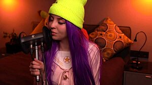 I feel so relaxed with ASMR Moona doing that gentle ear licking session.