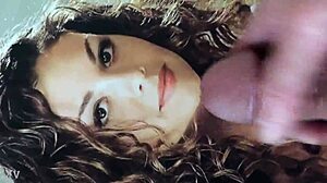 Lesbian Babe Craves Hot Cum on Face Despite Her Preferences - Bold Cum Please Action with Cute Swallow