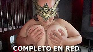 rusa with my big tits - blowjob and titjob with my boobs