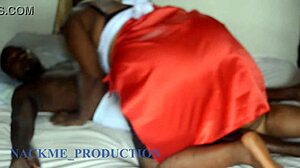 You know, my wife dressed as spirit in cosplay with her big ebony ass