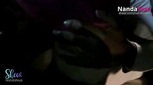 Nandanua gets used in the street by a BBC stranger during dogging night while her cuck husband watches. Usada na rua por um negão desconhecido na frente do corno.