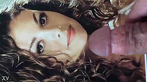 Lesbian Babe Craves Hot Cum on Face Despite Her Preferences - Bold Cum Please Action with Cute Swallow