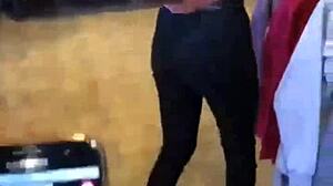 Martina tries her favorite toy for first time