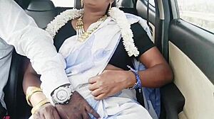 I Feel So Hot In Desi Car Sex With Cute Bhabi And Husband's Brother In Dirty Talk Romance