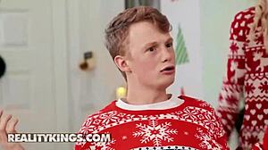 Reality Kings - Jimmy Pranks Stepmom Miss Raquel Who Delivers Intense Fuck Lesson!