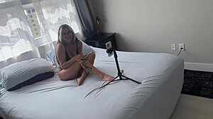 Horny Teen Step Siblings Ride Cowgirl and Doggystyle in Creampie Fantasy