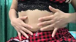 40-Year-Old Mature Student Shows Exotic Vagina And Big Natural Tits For Dirty Naughty Teacher