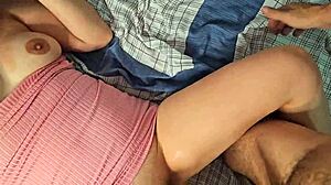 i feel so emotional in my first time virgin sex giving girlfriend her tight shaved pussy