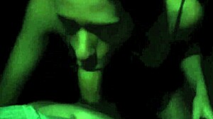 After the party, the safada surprises with a delicious blowjob despite her intriguing crossdressing allure