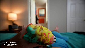 Stepmom vacation bikini gets me horny for blonde milf blowjob cumshot