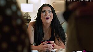 Exchange Student Holly Day Faces Spanking For Bad Behavior But Enjoys Muff Diving In 3some