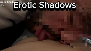 I relaxed by giving my girlfriend a sensual belly massage and licking her navel close up.