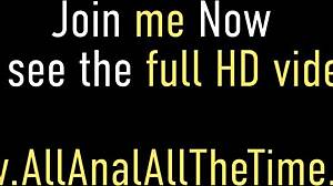 creampied redhead hottie alison moore gets rimmed in bent over position. she enjoys butt fucked action too.