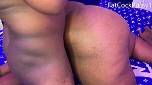 Monster Cock Pounds Two Chubby Ebony Babes Back-To-Back With Creampies Dripping Everywhere