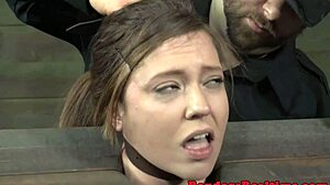 beautiful sub gets dominated while droolin... oh man, so intense