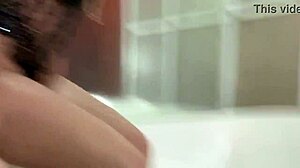 Latina Hotwife with Big Booty Cheats on Husband in Homemade Blowjob Scene