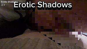 I relaxed by giving my girlfriend a sensual belly massage and licking her navel close up.