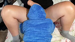 Girlfriend devours my wet throbbing pussy with hot intensity