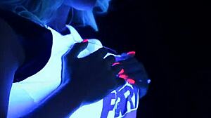 Samantha Saint solo masturbation with big tits and ass!