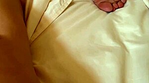 I suck my boyfriend's cock eagerly. He fucks my tight wet hairy pussy hard in pov.