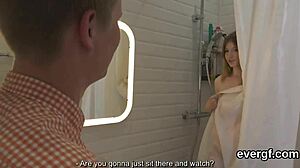 Would you let your naughty buddy plow your lover for dollars in this skint stud 3some reality?