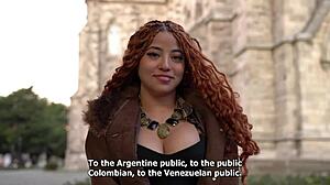 Can This Beautiful Colombian Girl From Church In Bariloche Resist My Cash Offer For Sex?
