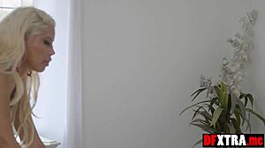 Big Boobed Blondie Bridgette B - How Does She Master Amazing Blowjob On Huge Black Cock?