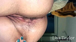 Hey, check out this milf fingering her wet shaved pussy in homemade clip